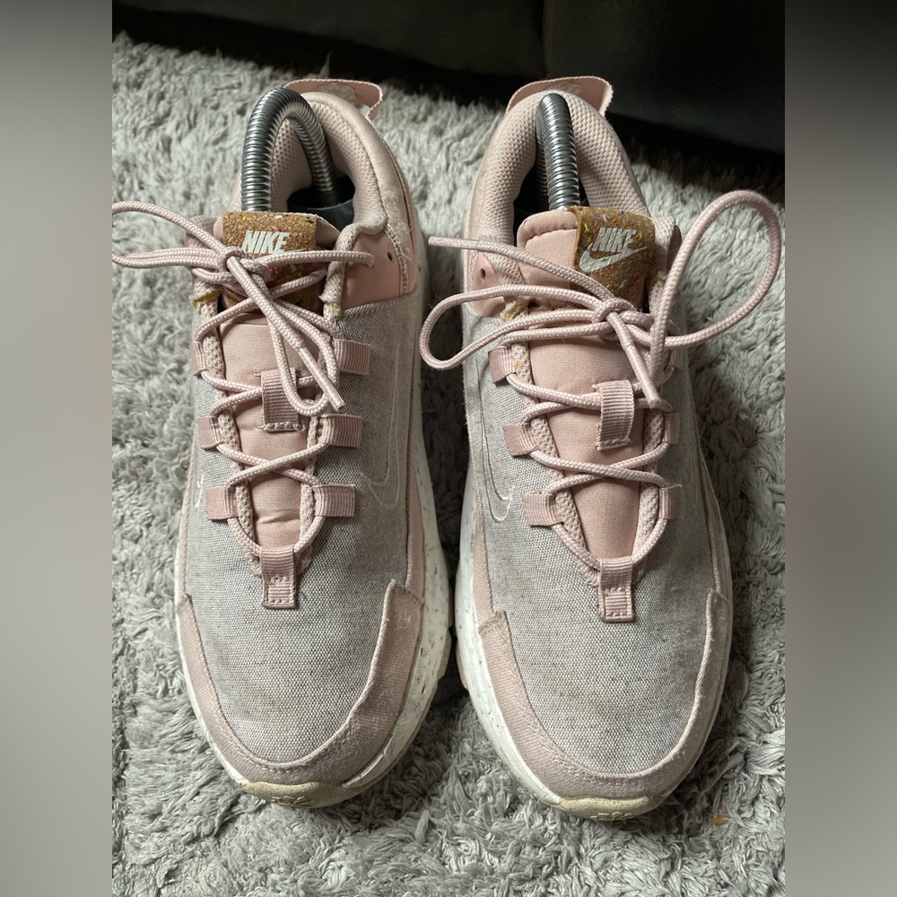Womens Nike Crater Remixa 'Pink Oxford' DA1468-600 Shoes Size 7 - Picture 2 of 13